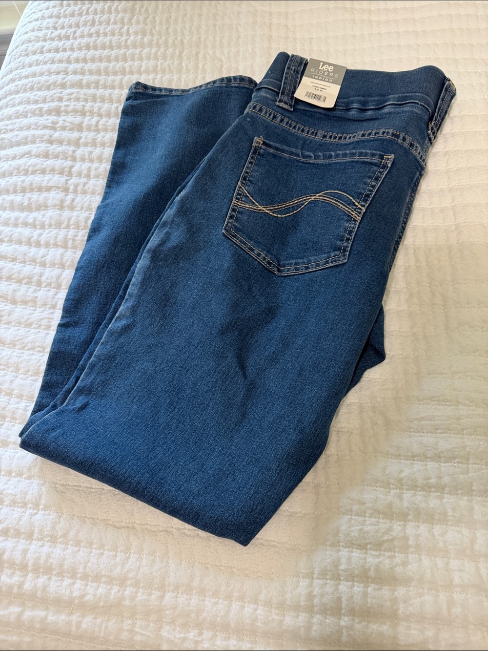 Lee Women's Dark Blue Boot Cut Jeans
